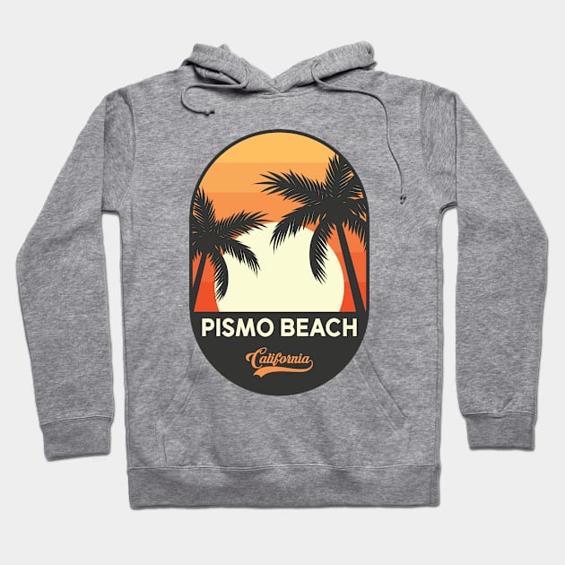 Pismo Beach California Hoodie by Mark Studio